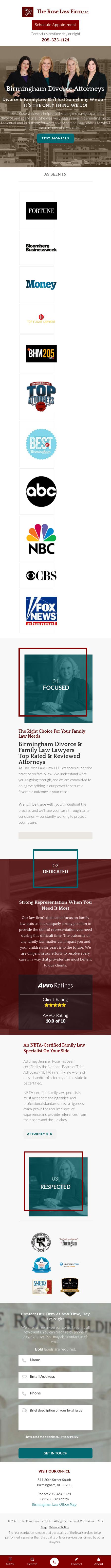 The Rose Law Firm, LLC - Birmingham AL Lawyers