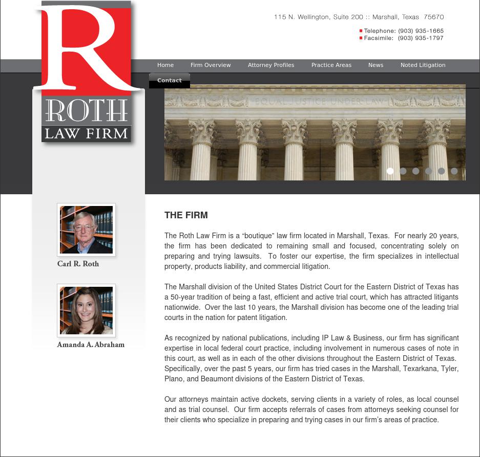 The Roth Law Firm - Marshall TX Lawyers