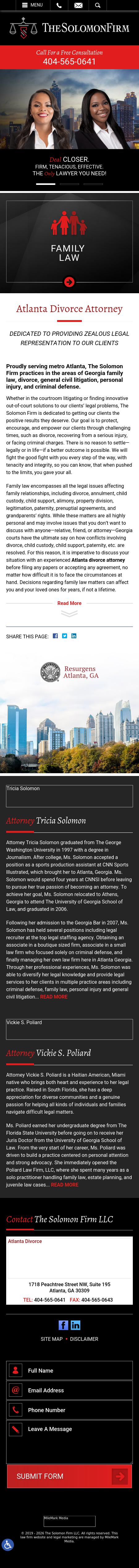 The Solomon Firm LLC - Atlanta GA Lawyers