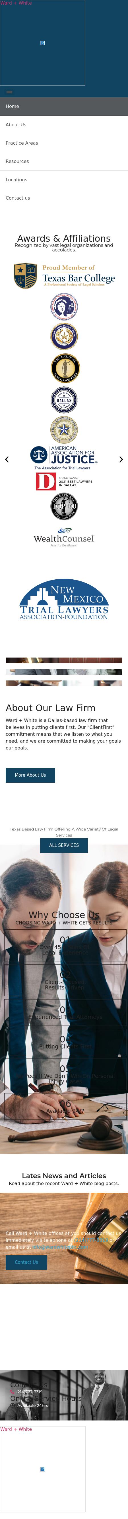 THE WARD LAW GROUP - Dallas TX Lawyers