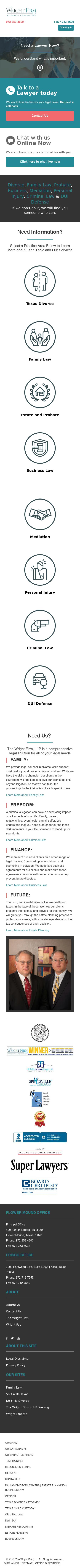 The Wright Firm, LLP - Dallas TX Lawyers