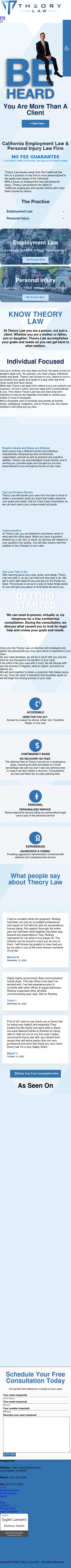 Theory Law APC - Los Angeles CA Lawyers