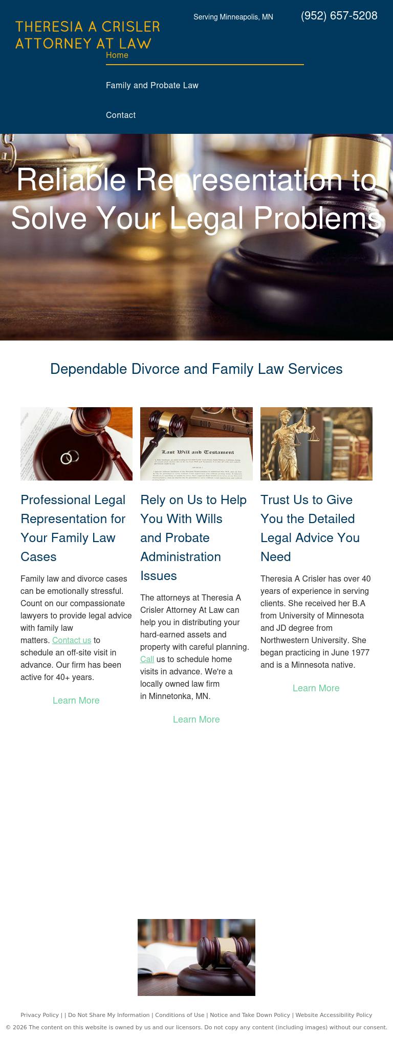 Theresia A. Crisler Attorney At Law - Minnetonka MN Lawyers