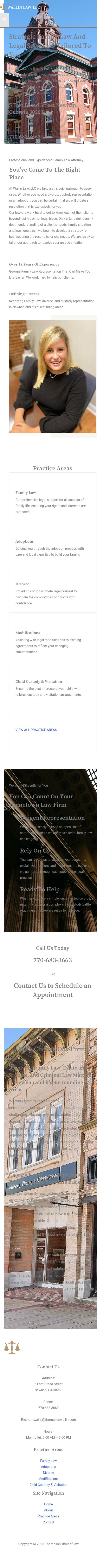 Thompson & Wallin, LLC - Newnan GA Lawyers