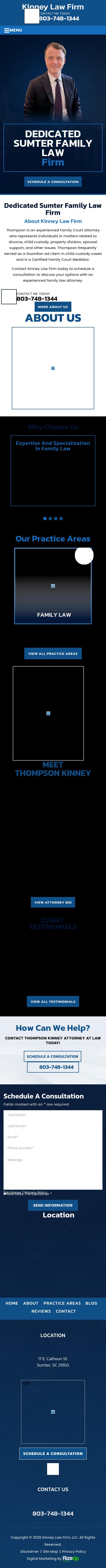 Kinney Law Firm, LLC - Sumter SC Lawyers