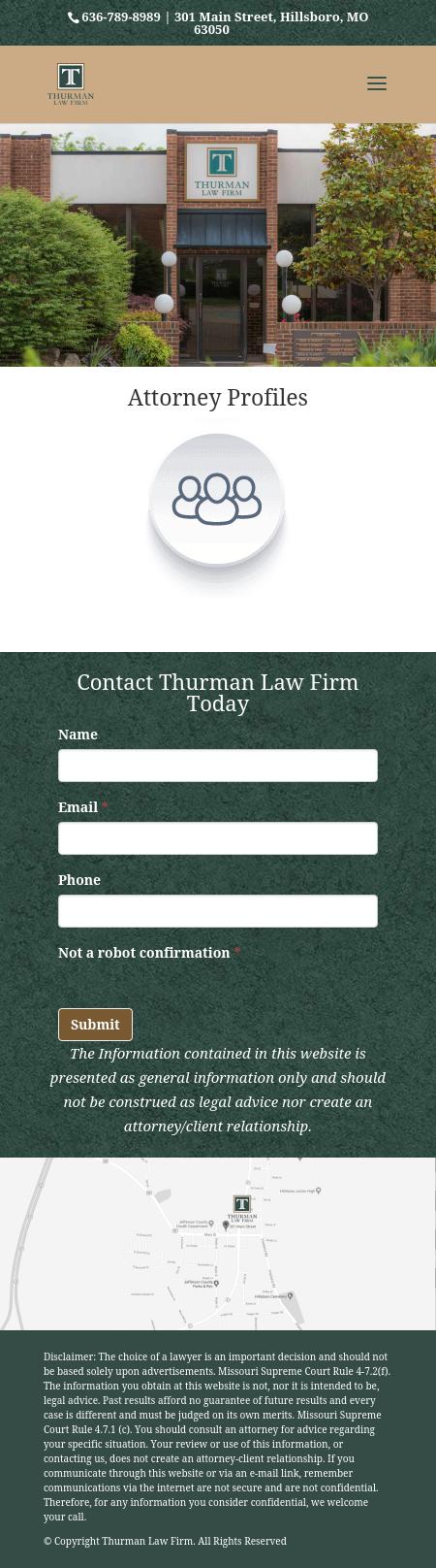 Thurman, Howald, Weber, Senkel & Norrick, L.L.C. - Hillsboro MO Lawyers