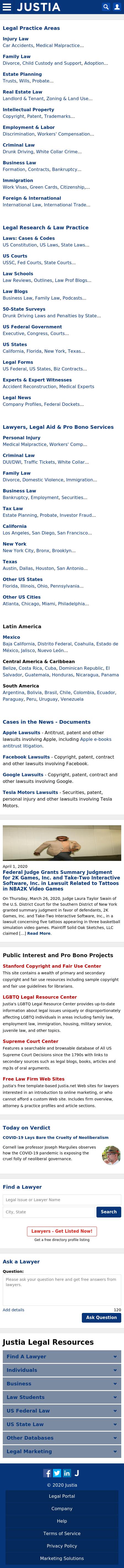  -   Lawyers