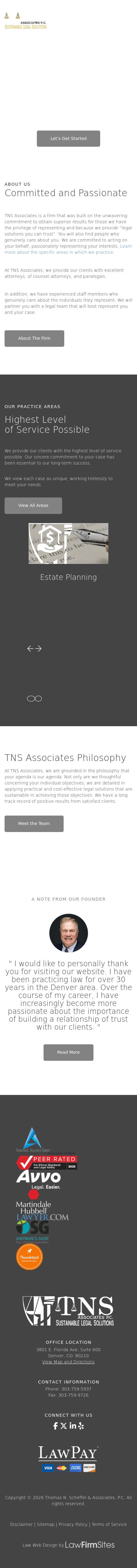 TNS Associates, P.C. - Denver CO Lawyers