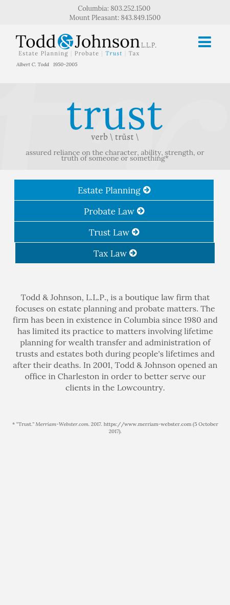 Todd & Johnson LLP - Columbia SC Lawyers