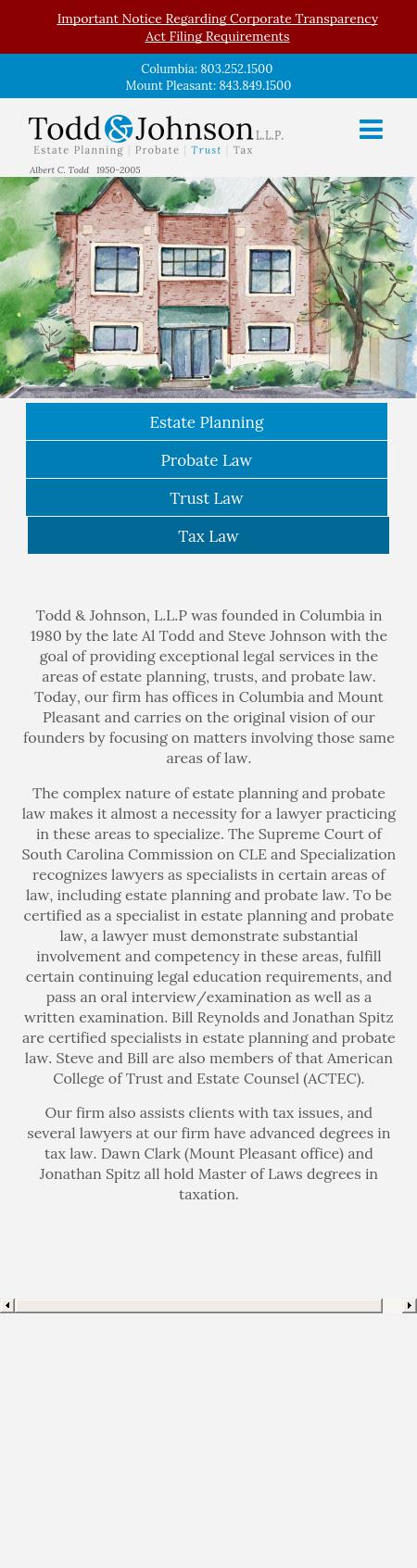 Todd & Johnson LLP - Columbia SC Lawyers