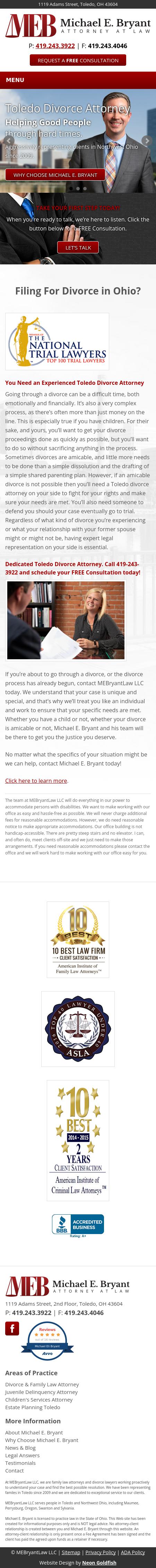 Michael E Bryant - Toledo OH Lawyers