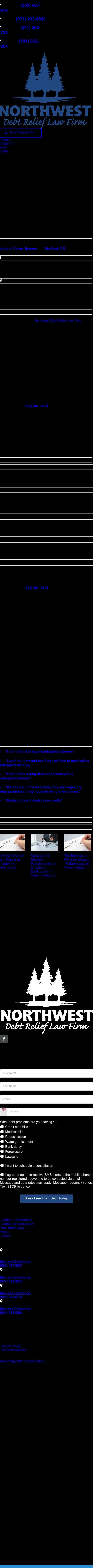 Northwest Debt Relief Law Firm - Seattle WA Lawyers