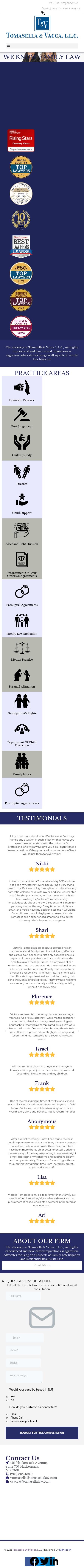 Tomasella & Vacca LLC - Hackensack NJ Lawyers