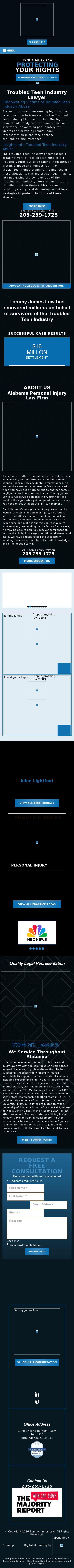 Tommy James Law - Birmingham AL Lawyers