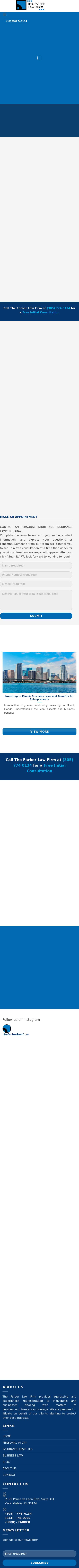 The Farber Law Firm - Coral Gables FL Lawyers