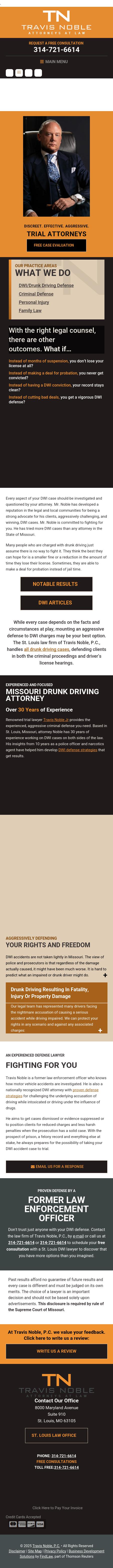 Travis Noble, P.C. - St. Louis MO Lawyers