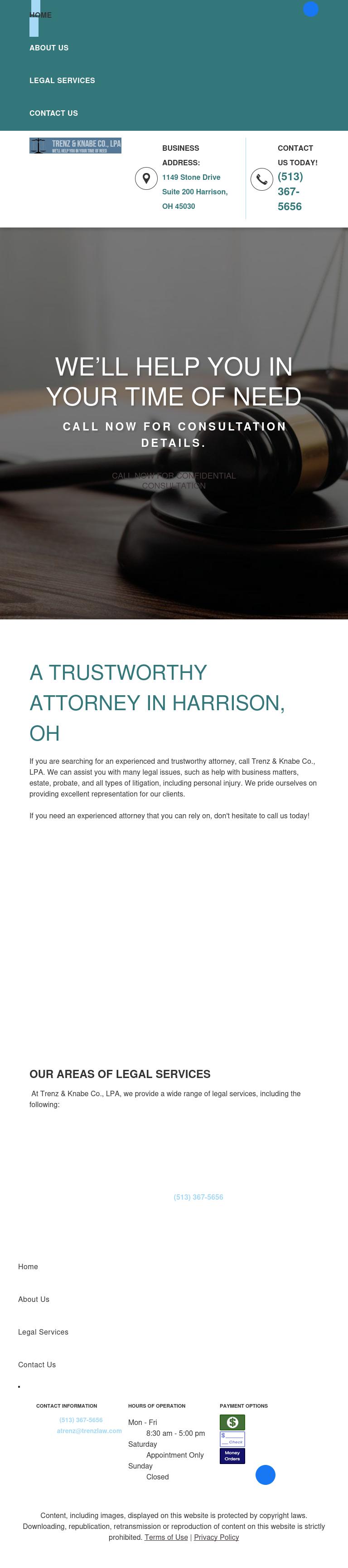 Trenz & Knabe Co., LPA - Harrison OH Lawyers