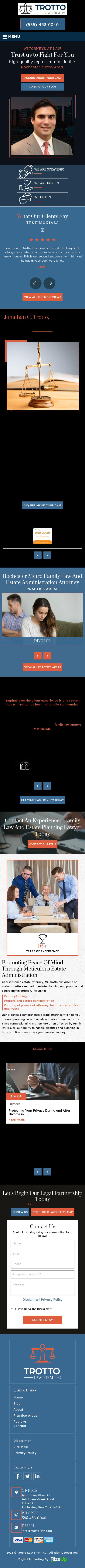 Trotto Law Firm, P.C. - Rochester NY Lawyers