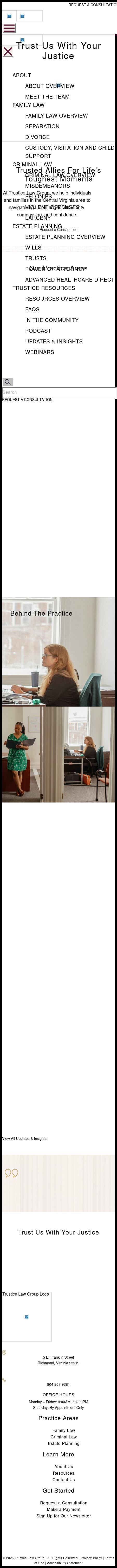 Trustice Law Group - Richmond VA Lawyers