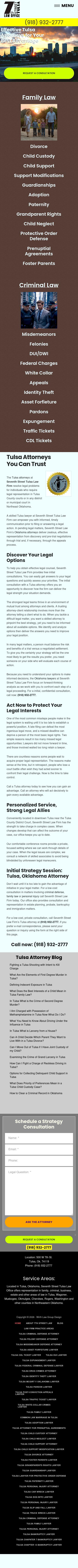 Seventh Street Tulsa Law Office - Tulsa OK Lawyers