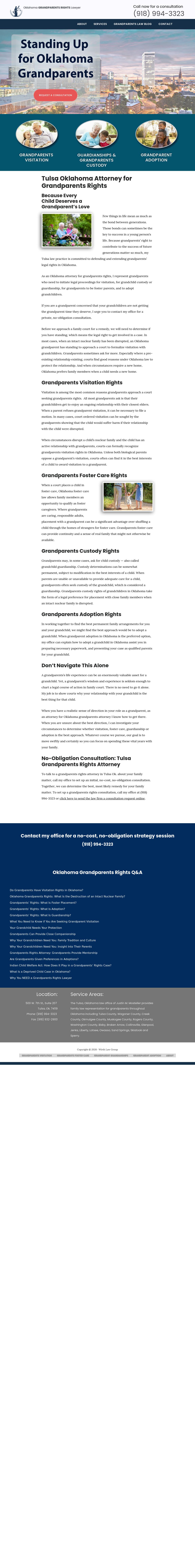 Tulsa GRANDPARENTS RIGHTS Lawyer - Tulsa OK Lawyers