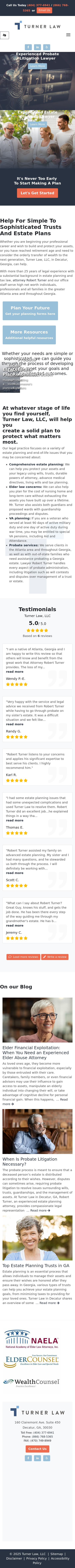 Turner Law, P.C. - Decatur GA Lawyers