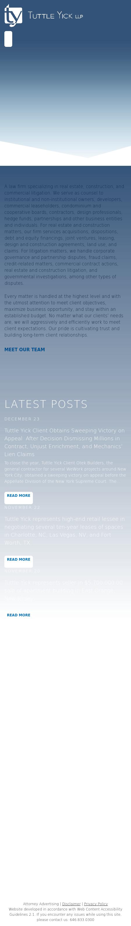 Tuttle Yick LLP - New York NY Lawyers