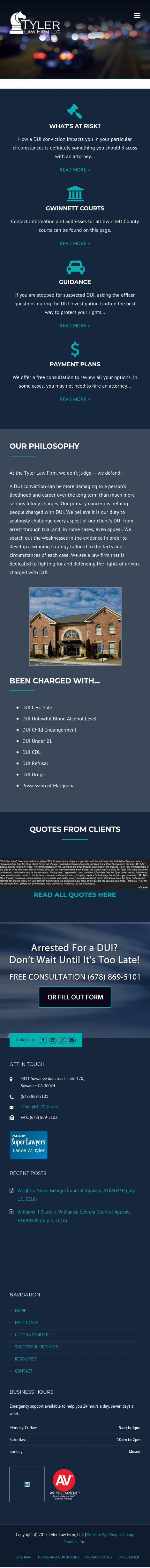 Tyler Law Firm, LLC - Suwanee GA Lawyers
