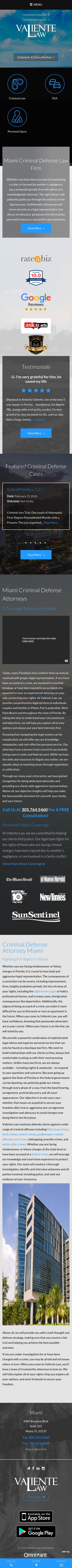 Valiente Law - Miami FL Lawyers