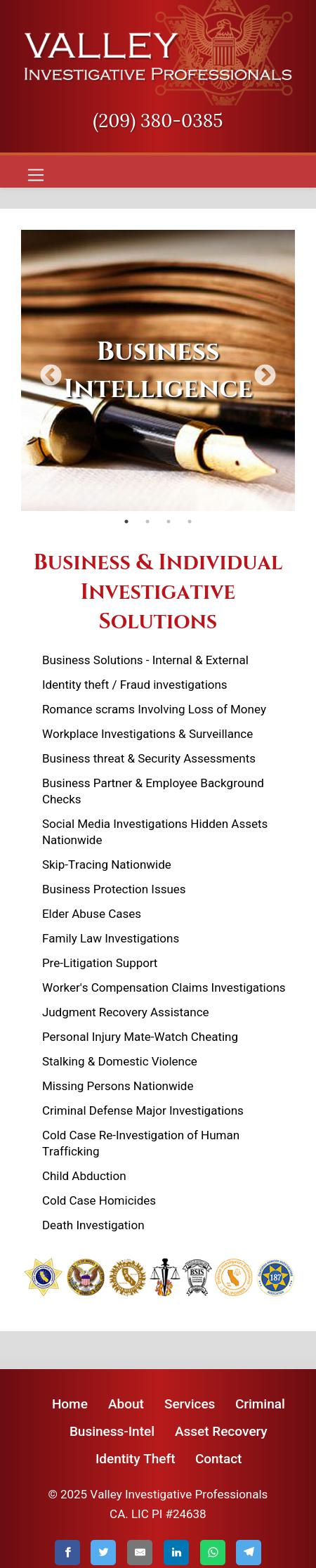 Valley Investigative Professionals - Modesto CA Lawyers