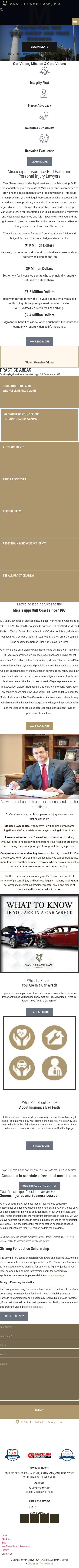 Van Cleave Law - Biloxi MS Lawyers