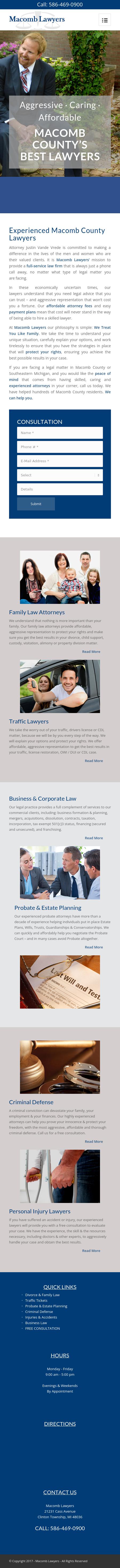 Vande Vrede & Lavigne PC - Clinton Township MI Lawyers