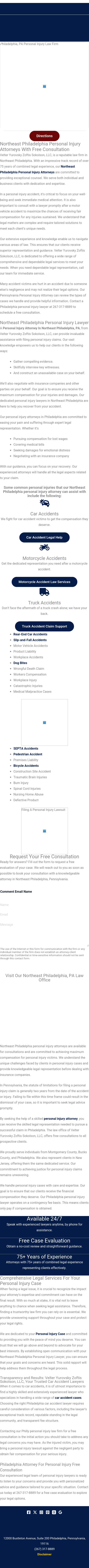 Velter Yurovsky Zoftis Sokolson, LLC - Philadelphia PA Lawyers