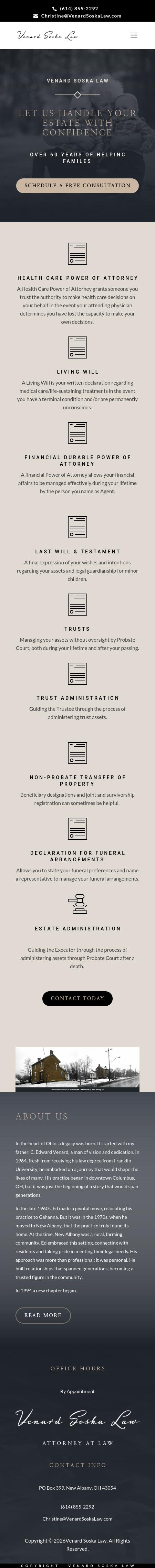 Venard Soska Law Offices LLC - New Albany OH Lawyers