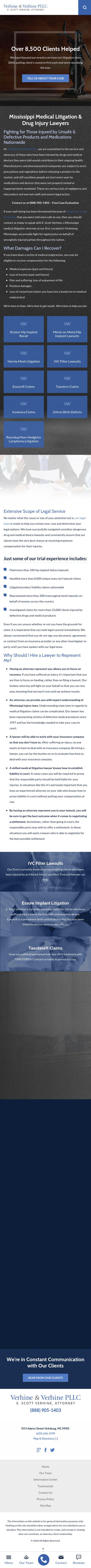 Verhine and Verhine PLLC - Vicksburg MS Lawyers