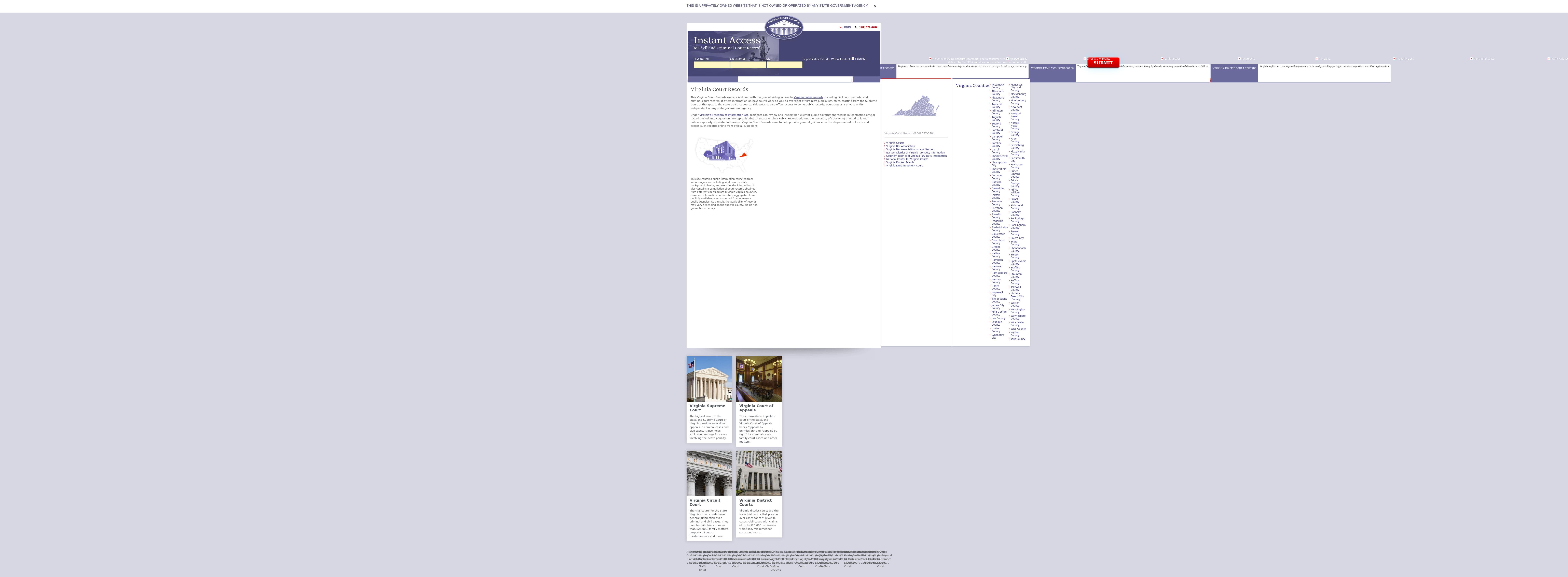 Virginia Court Records - Richmond VA Lawyers