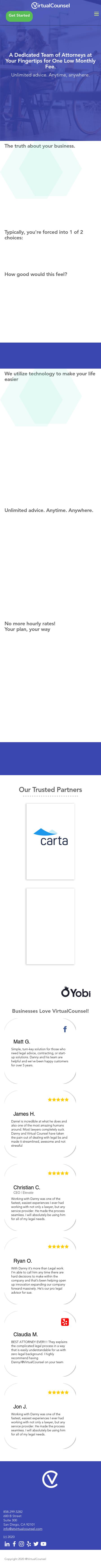 @VirtualCounsel - San Diego CA Lawyers