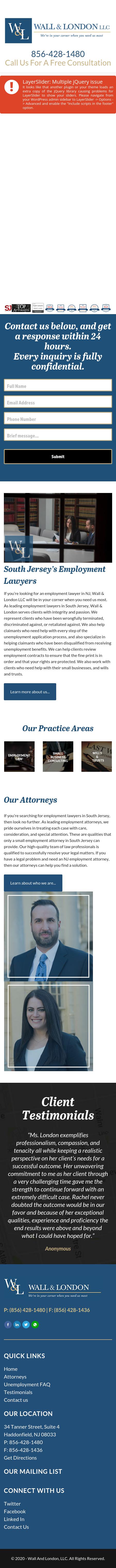 Wall & London - Haddonfield NJ Lawyers