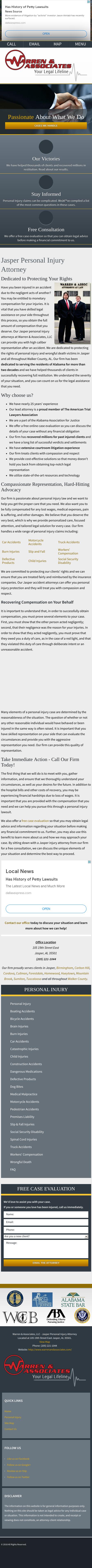 Warren & Associates, LLC - Jasper AL Lawyers