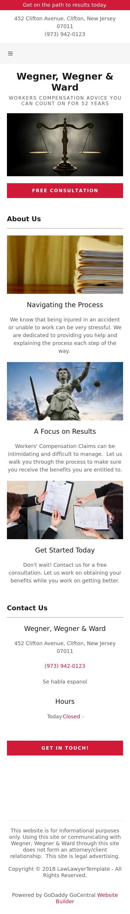 Wegner & Wegner, PA - Totowa NJ Lawyers