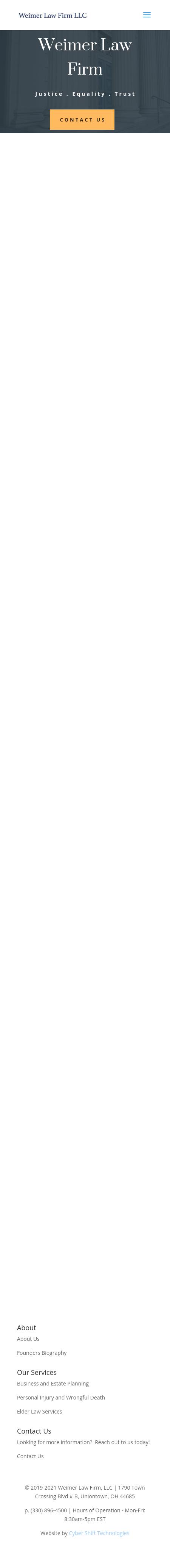 Weimer Law Firm LLC - Uniontown OH Lawyers