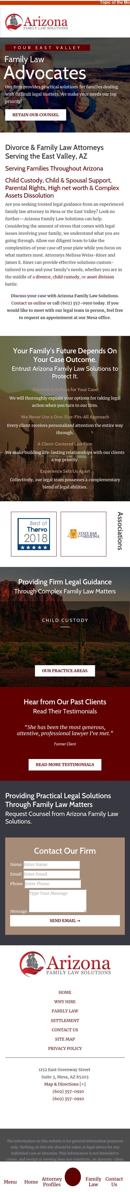 Weiss-Riner Law, PLC - Phoenix AZ Lawyers