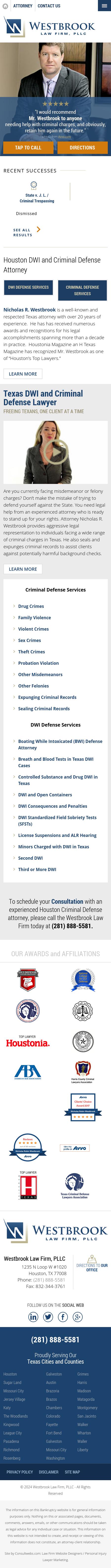 Westbrook Law Firm, PLLC - Houston TX Lawyers