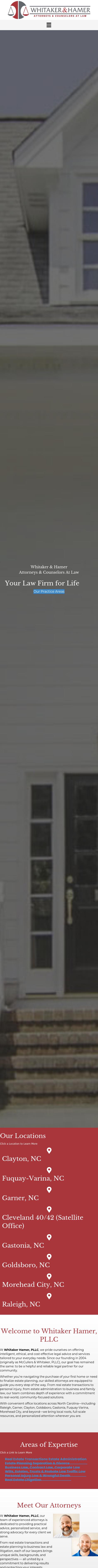 Whitaker & Hamer PLLC Fuquay-Varina - Fuquay-Varina NC Lawyers