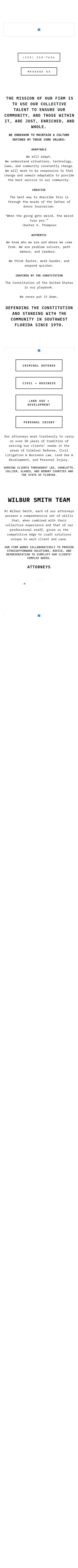 Wilbur Smith Law Firm - Fort Myers FL Lawyers