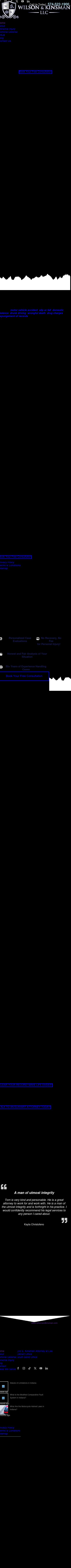 Wilson & Kinsman, LLC - Elkhart IN Lawyers