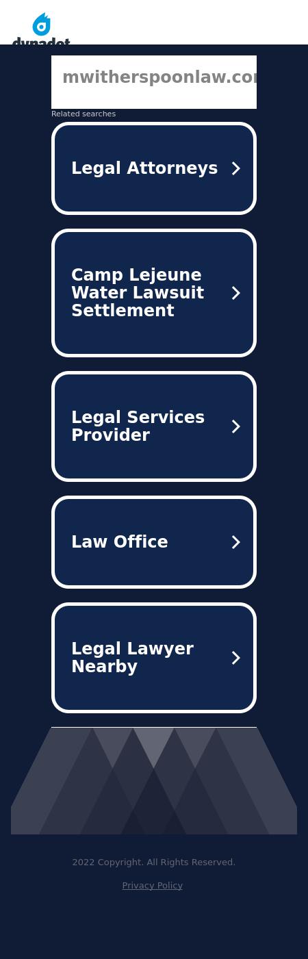 Witherspoon Michael The Law Office Of - Columbia SC Lawyers