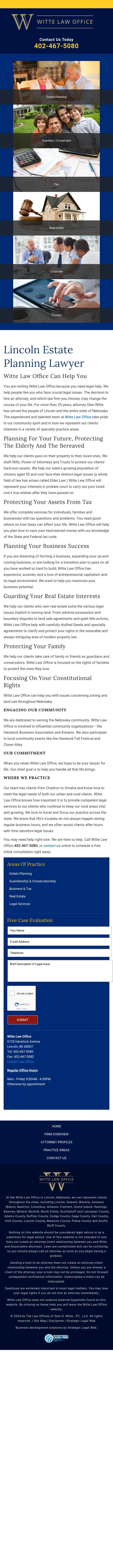 Witte Law Office - Lincoln NE Lawyers