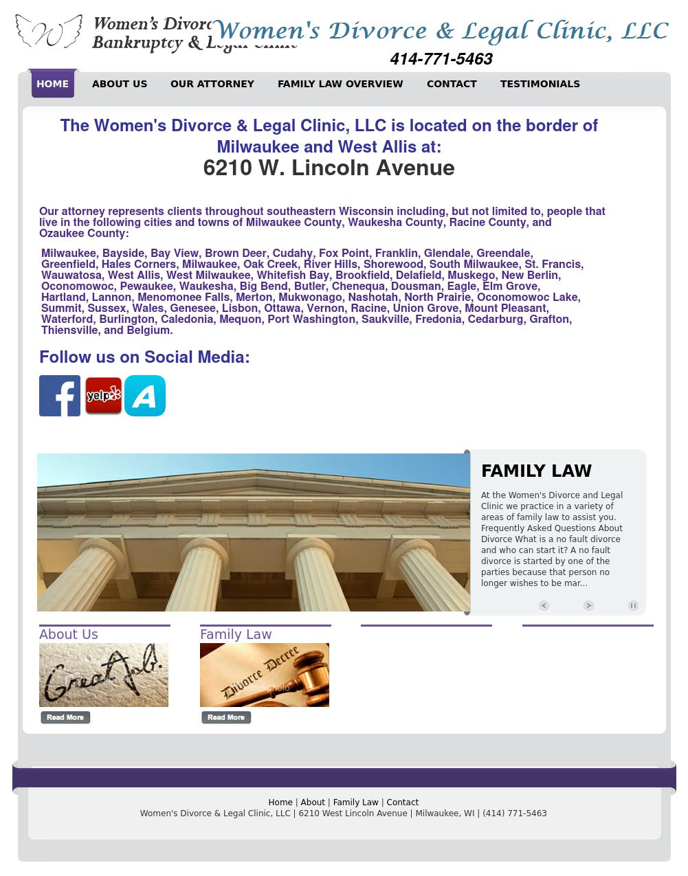 Women's Divorce & Legal Clinic, LLC - Milwaukee WI Lawyers