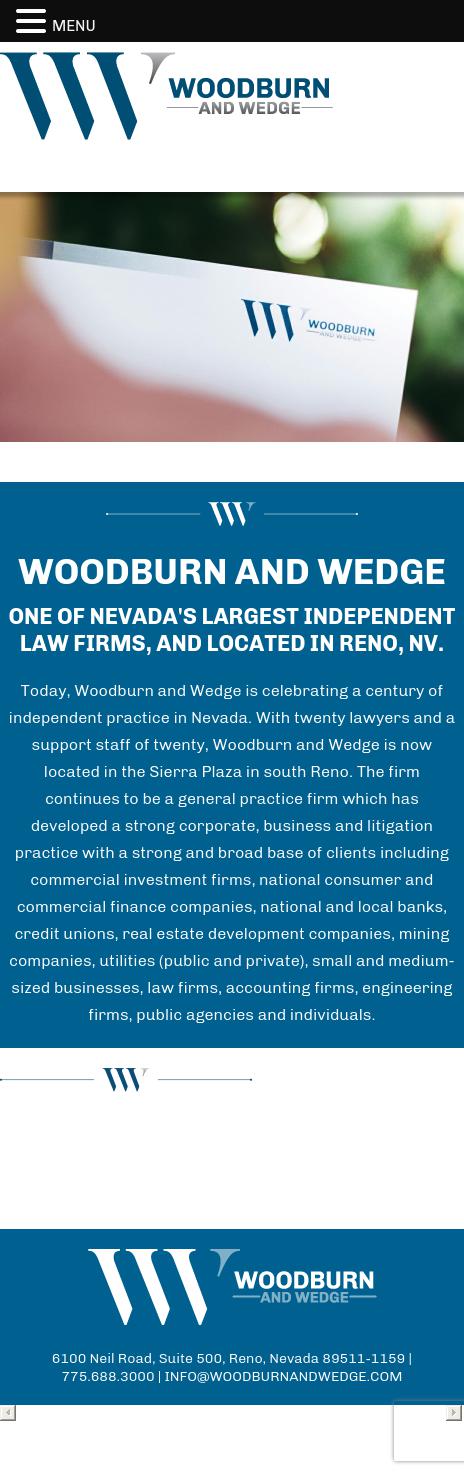 Woodburn & Wedge - Reno NV Lawyers